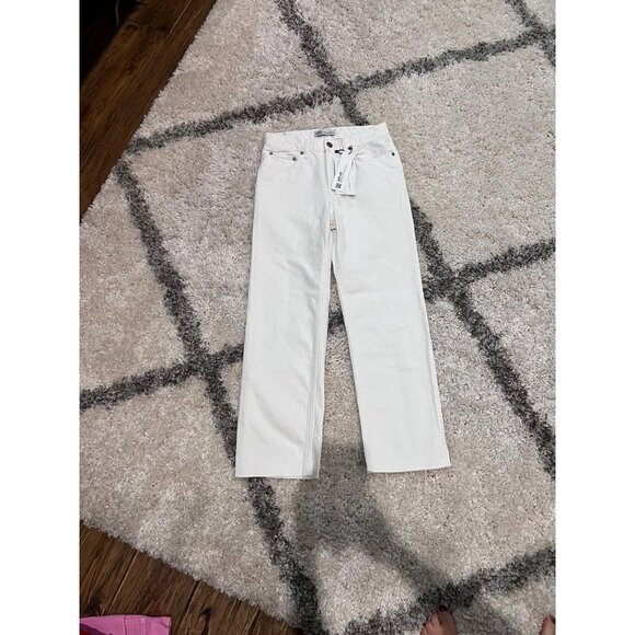 Zara Cropped Straight Pant - Picture 1 of 4